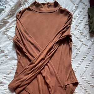 Turtle neck bodysuit
